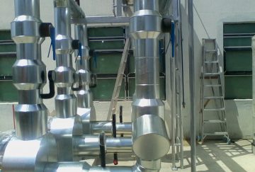 Water cooled chiller & Cooling Tower